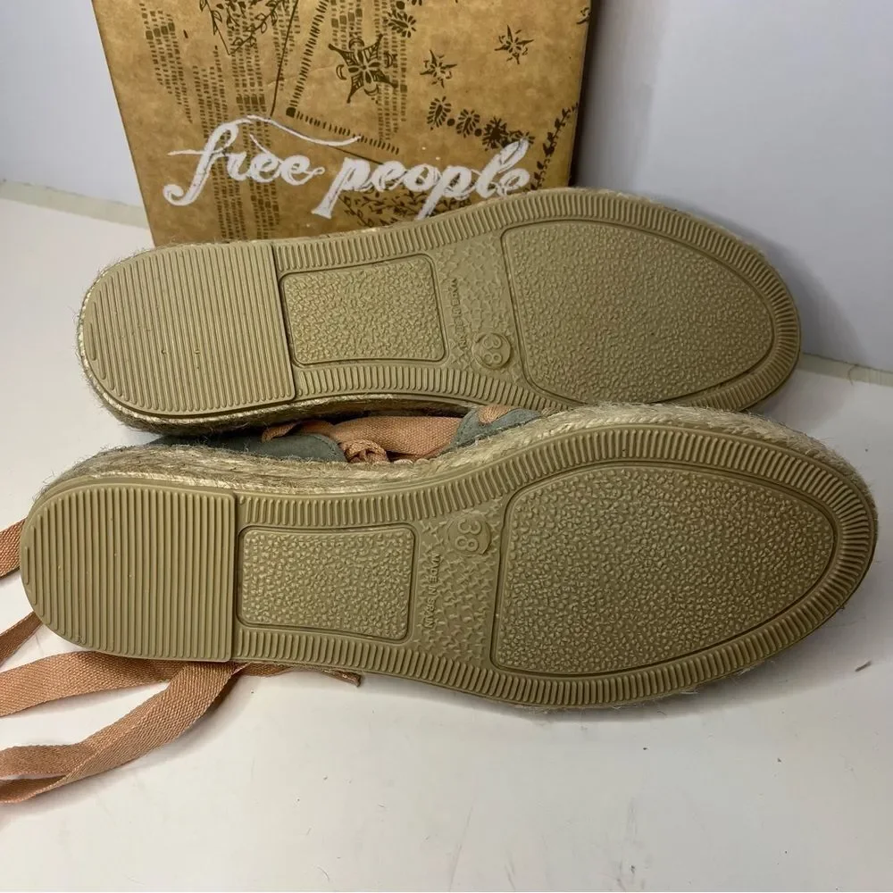 Free People‎ Heat Wave Wrap Ballet Inspired Espadrilles New in Box